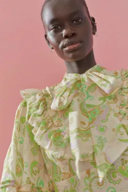 Alemais Marta Mini Dress Green Size 12 for rent on The Volte - image 4