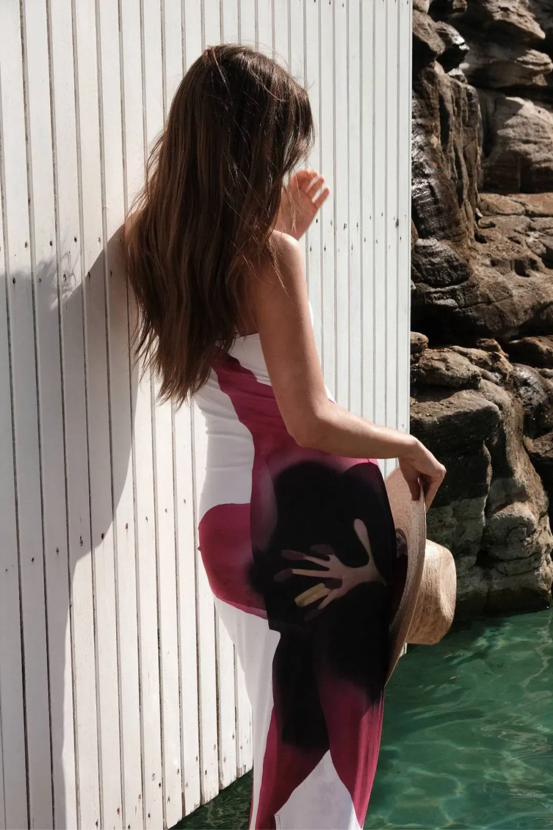 With Harper Lu Slip Dress Pearl Lily Floral Size 10 for rent on The Volte - main image