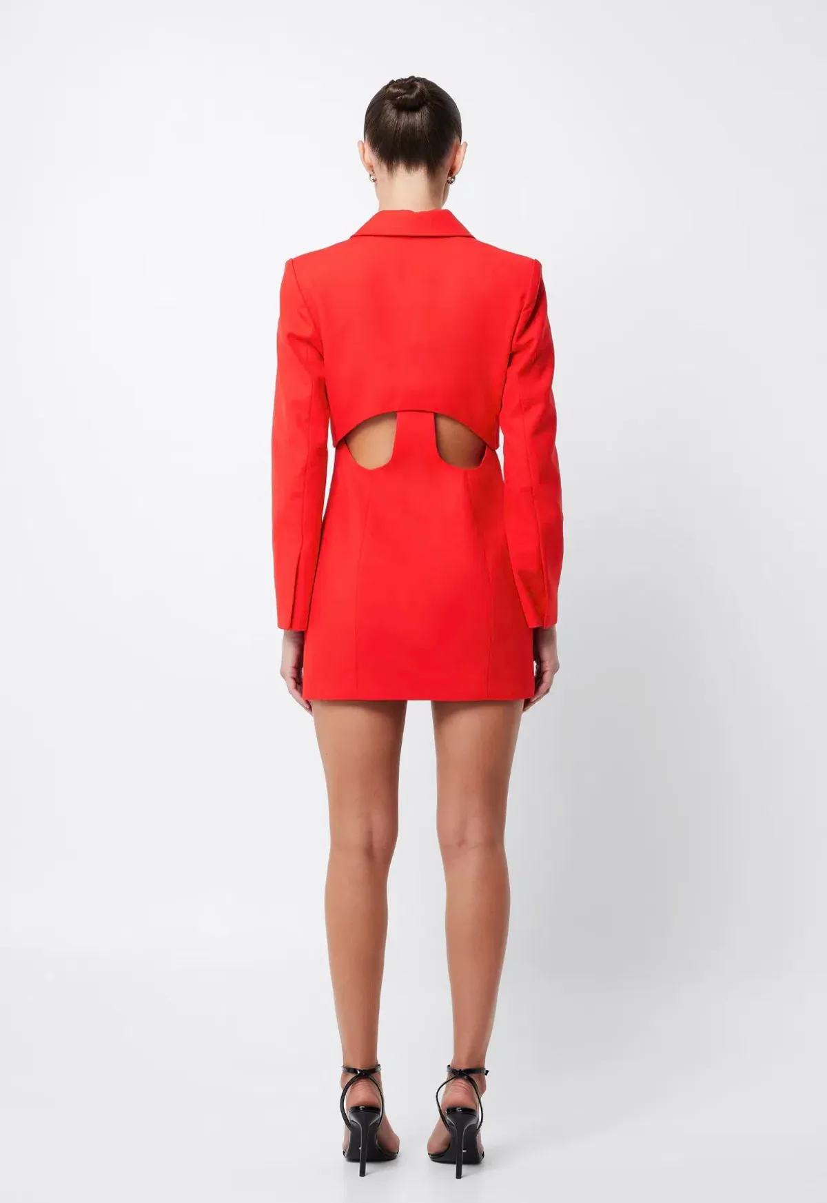 Mossman Bare Minimum Blazer Dress Red Size 10 - Image 3