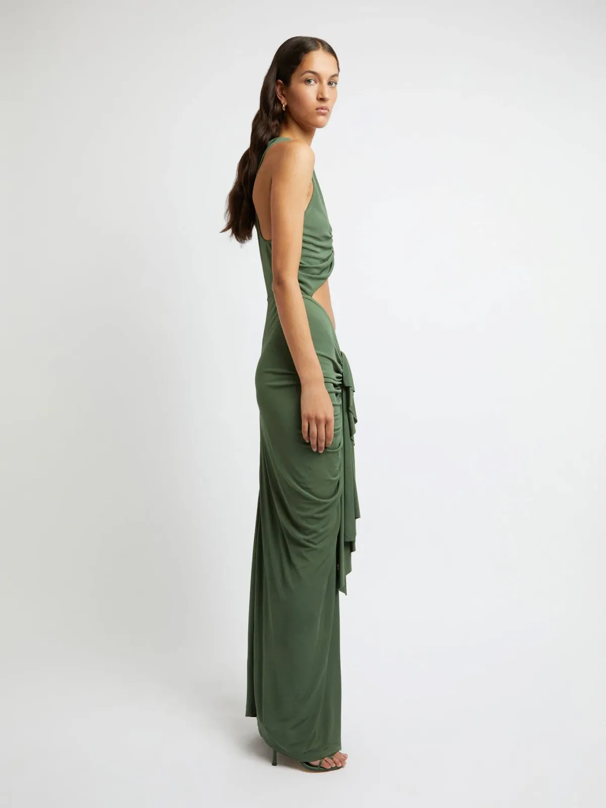 Christopher Esber Vivenda Gown Green Size 6 - Image 2