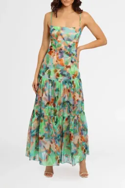 Ginger and Smart Beautiful Truth Sundress Multi Floral Size 8 for rent on The Volte - image 2