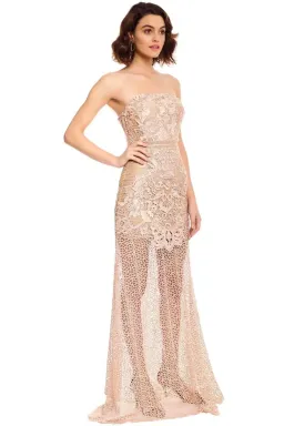 Grace and Hart Adele Gown in Blush Size 12 for rent on The Volte - image 2