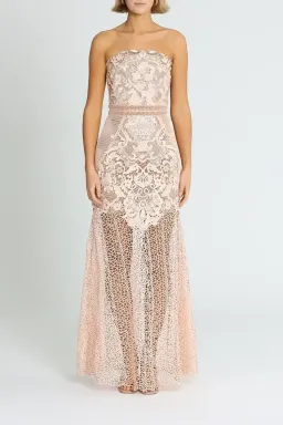 Grace and Hart Adele Gown in Blush Size 12 for rent on The Volte - image 4