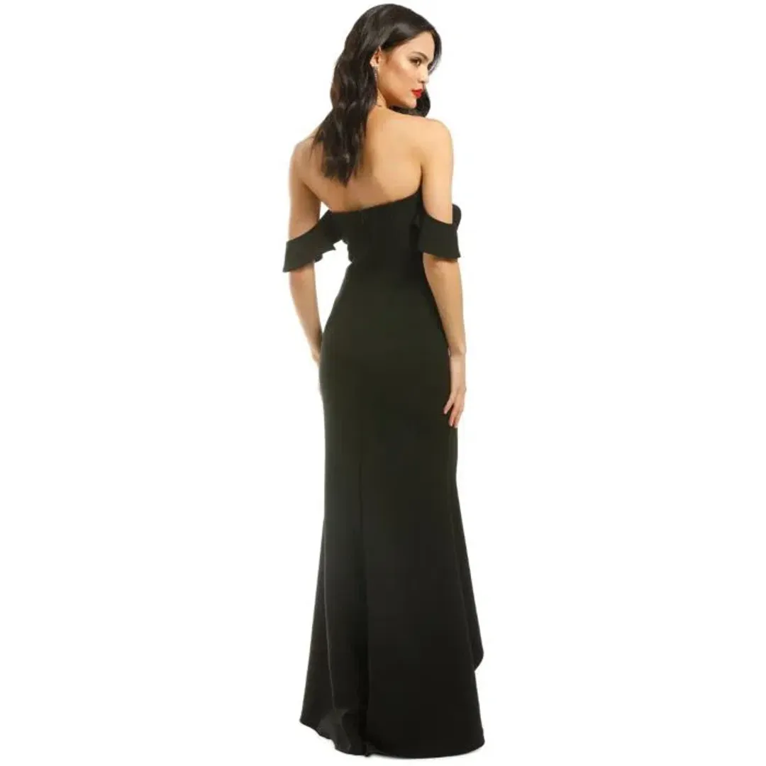 Grace and Hart Aviary Gown in Black Size 10 for rent on The Volte - main image