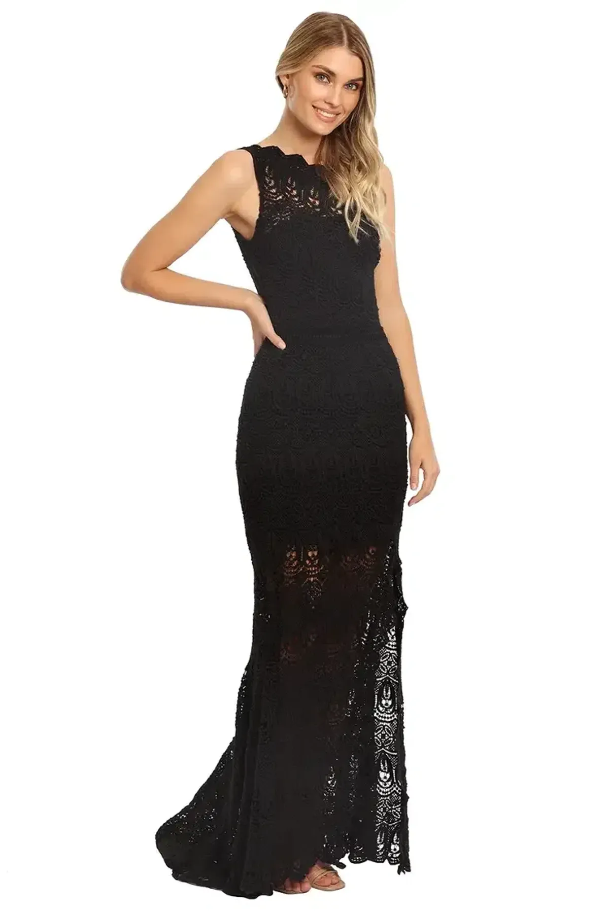 Grace and Hart Winter Rose Black Size 8 for rent on The Volte - main image