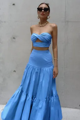 Runway the Label Ayla Set in Periwinkle Blue Size 8 for rent on The Volte - image 1