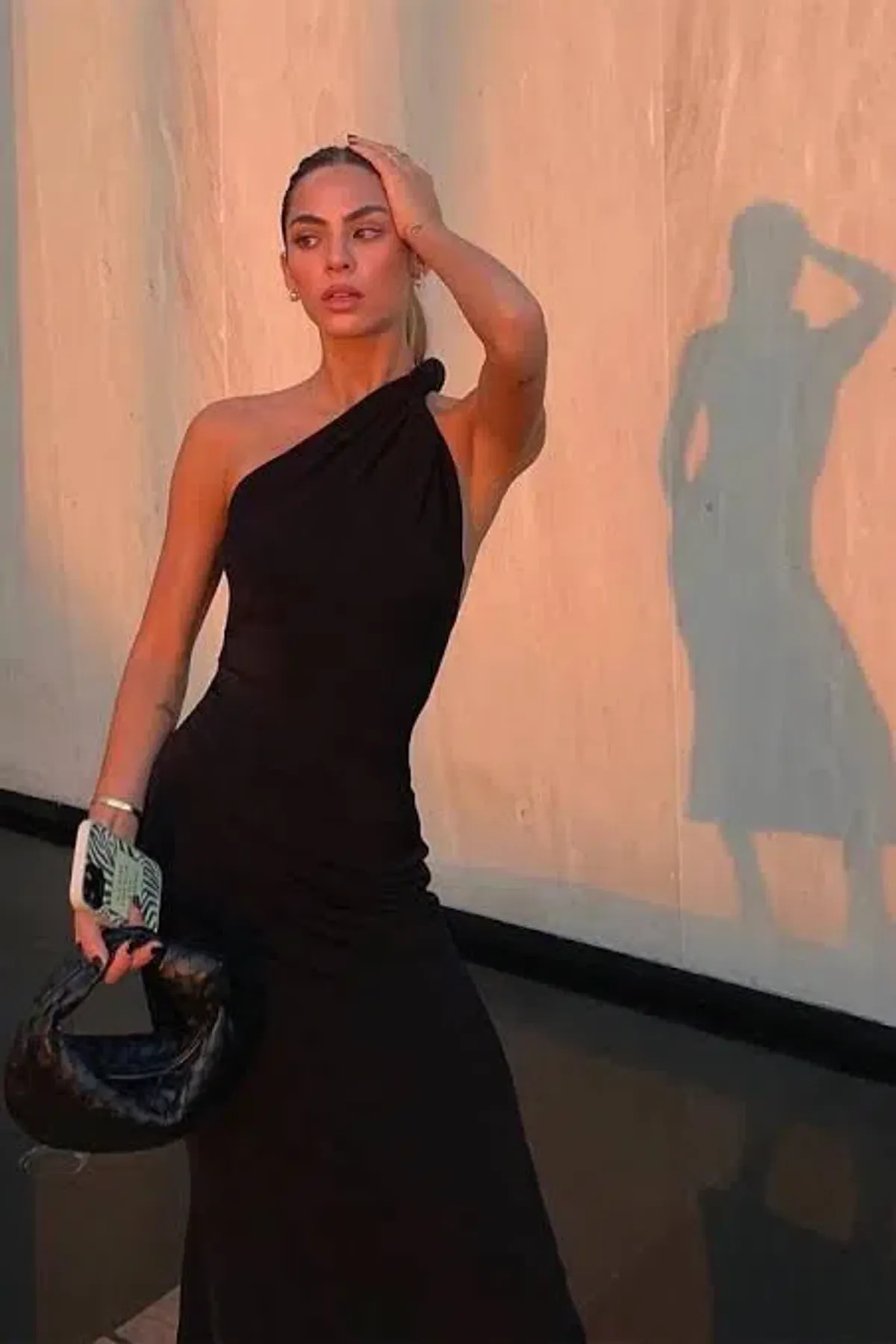 Misha Dune Dress Black Size 6 - Image 4