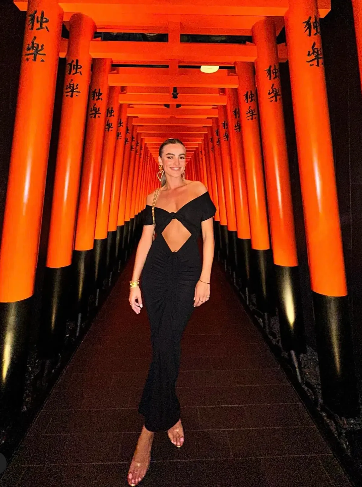 Pfeiffer Ramos Midi Dress Black Size 12 - Image 3