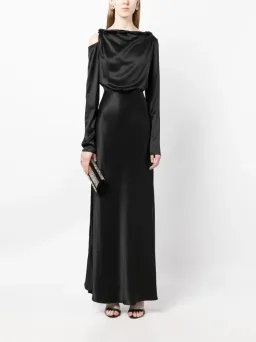 Rachel Gilbert Skye Dress Black Size 6 for rent on The Volte - image 1