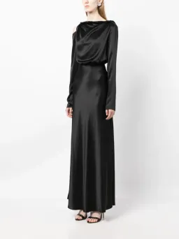 Rachel Gilbert Skye Dress Black Size 6 for rent on The Volte - image 2